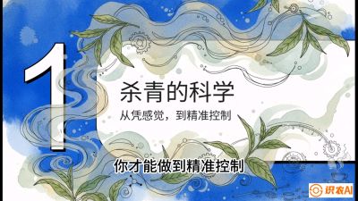 第05节（加工篇）：决胜2分钟：用&ldquo;数字温控&rdquo;破解杀青不匀，复刻大师级手工口感，课程：《茶金时代：从&ldquo;看天吃饭&rdquo;到&ldquo;精准控局&rdquo;的茶叶高产提质实战课》
