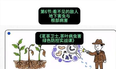 第06节：看不见的敌人&mdash;&mdash;地下害虫与根部病害，课程：《茗茶卫士&mdash;&mdash;茶叶病虫害绿色防控实战课》#识农AI